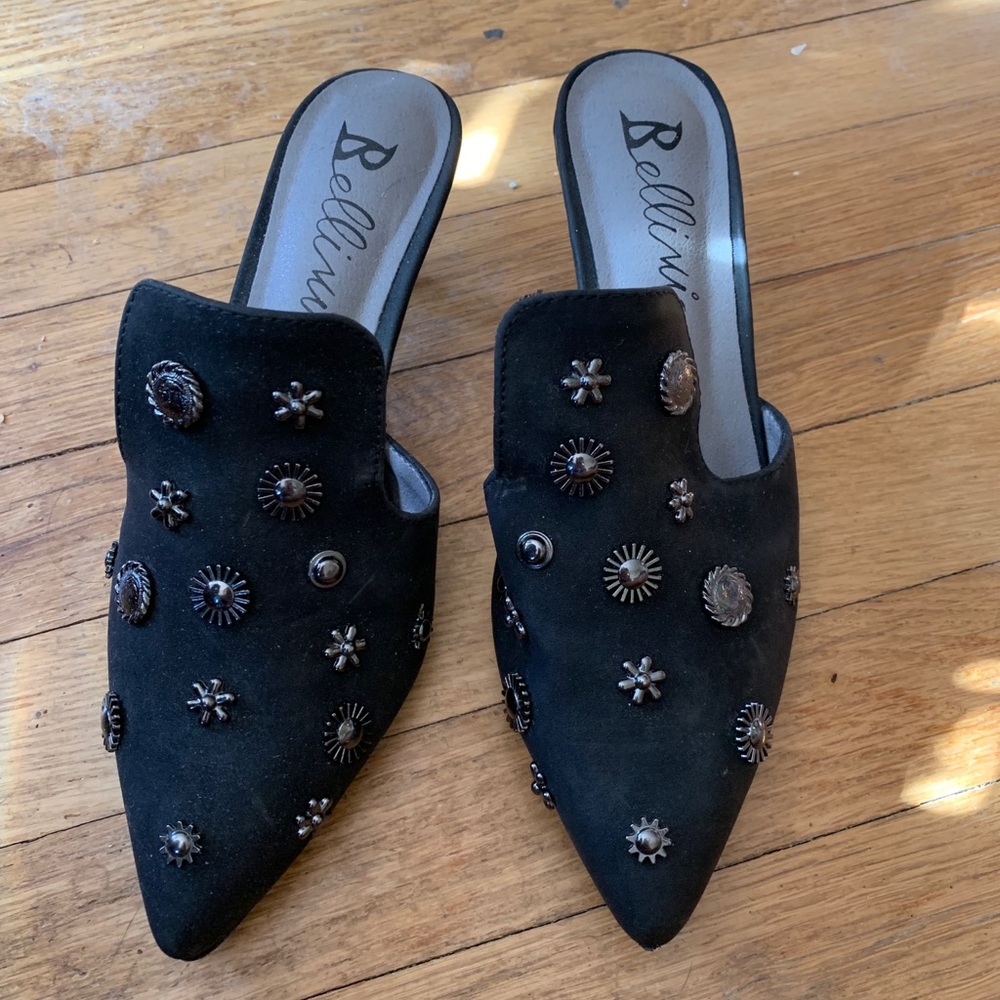 Bellini Women’s Persian Kitten Heel Mule, Size 7